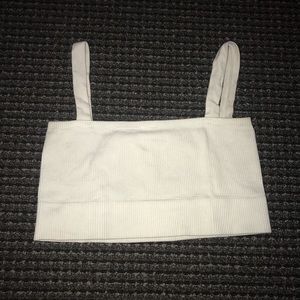 urban outfitters out from under white crop tank